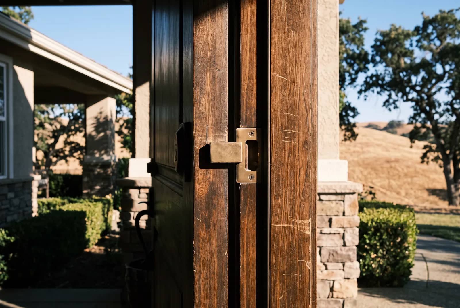 The Door That Locked All Spring and Misses in July