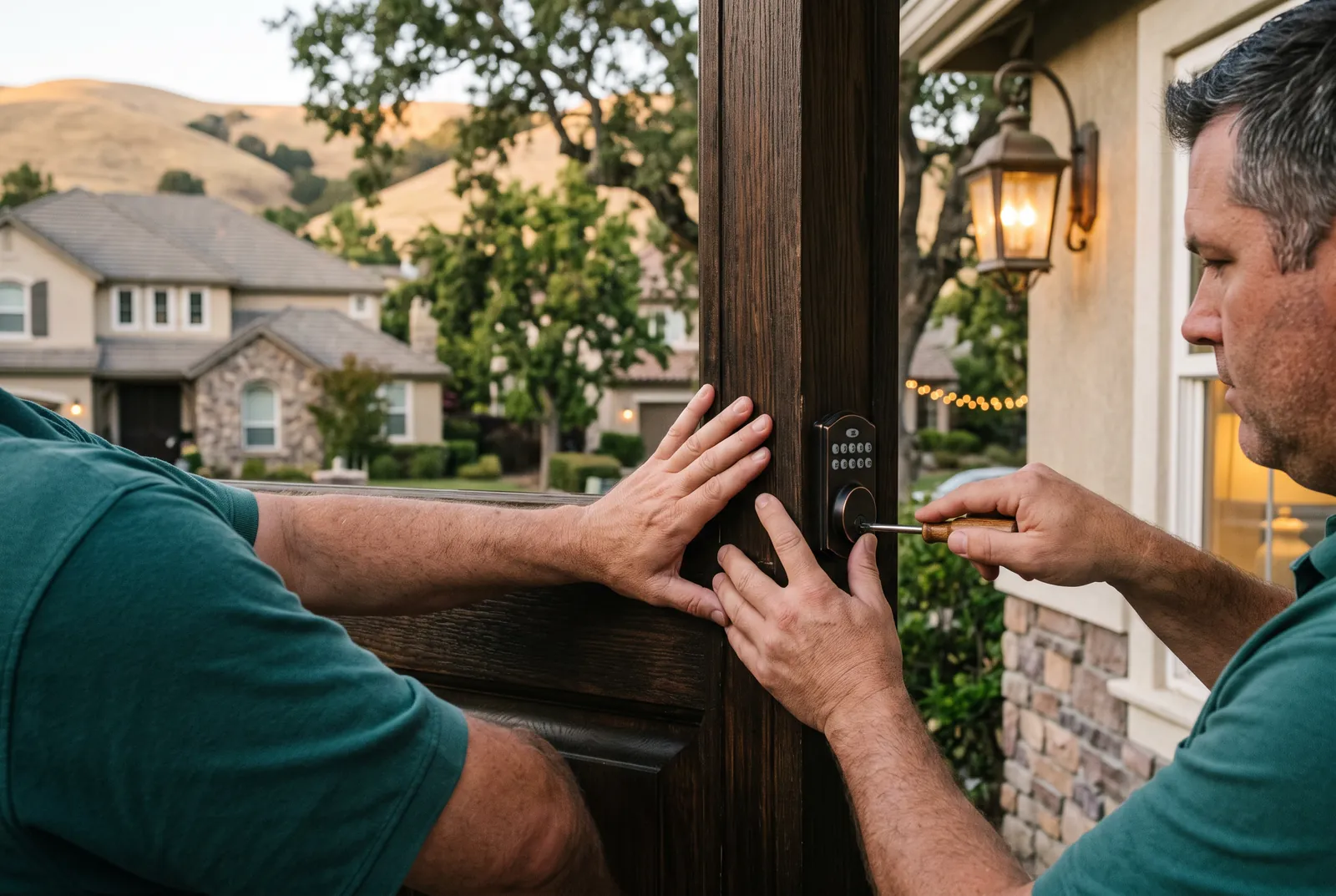 Smart Lock Installation in Danville by Magee