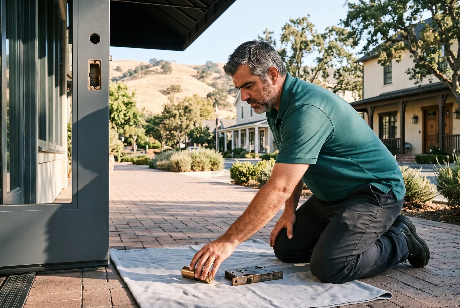 Storefront Door Locks in Danville by Magee